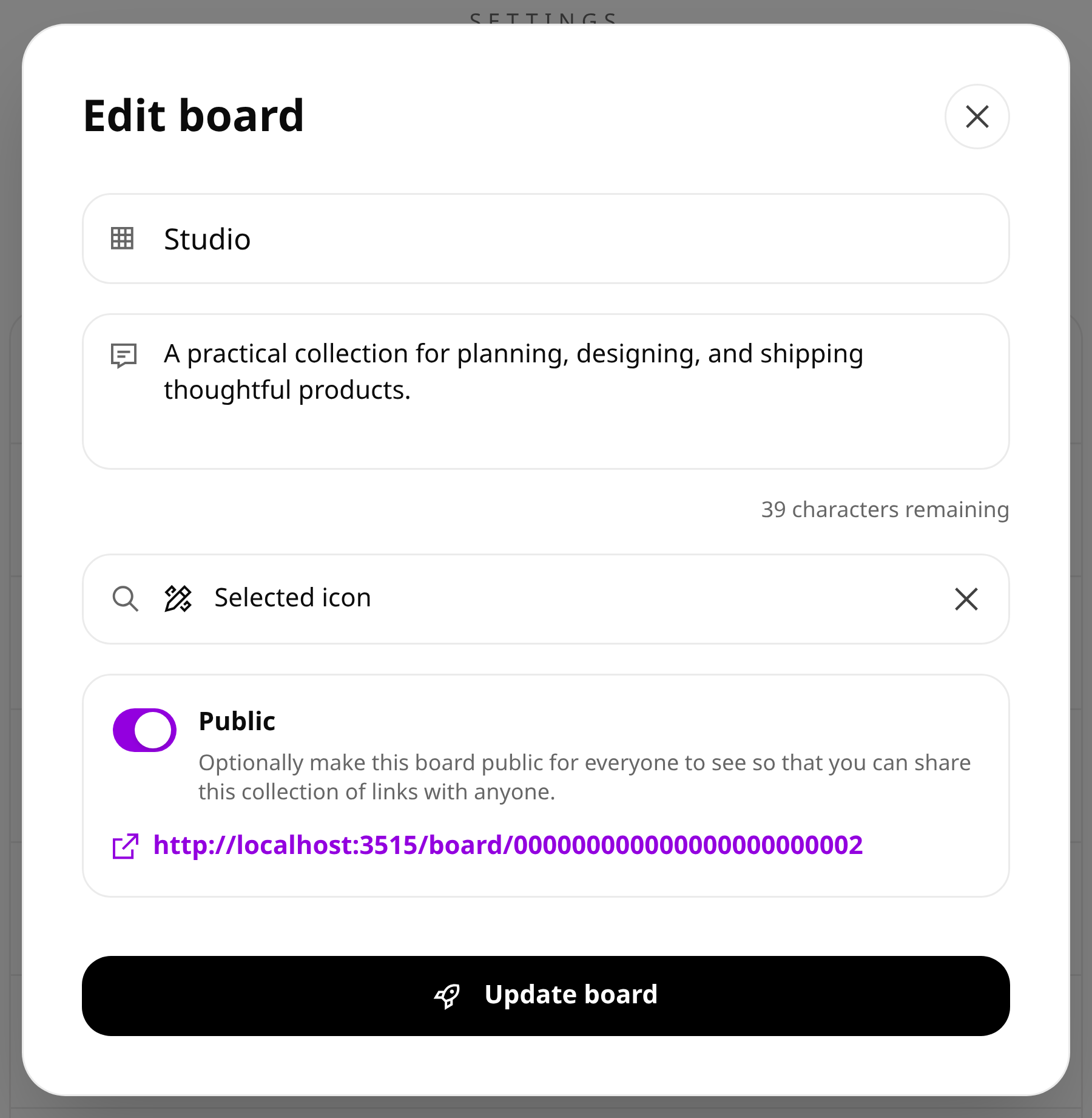 Board Editor Edit Desktop Light · Component detail · Light · Desktop · Edit