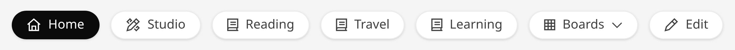 Board Tabs Default Desktop Light · Component detail · Light · Desktop